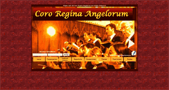 Desktop Screenshot of cororeginaangelorum.es